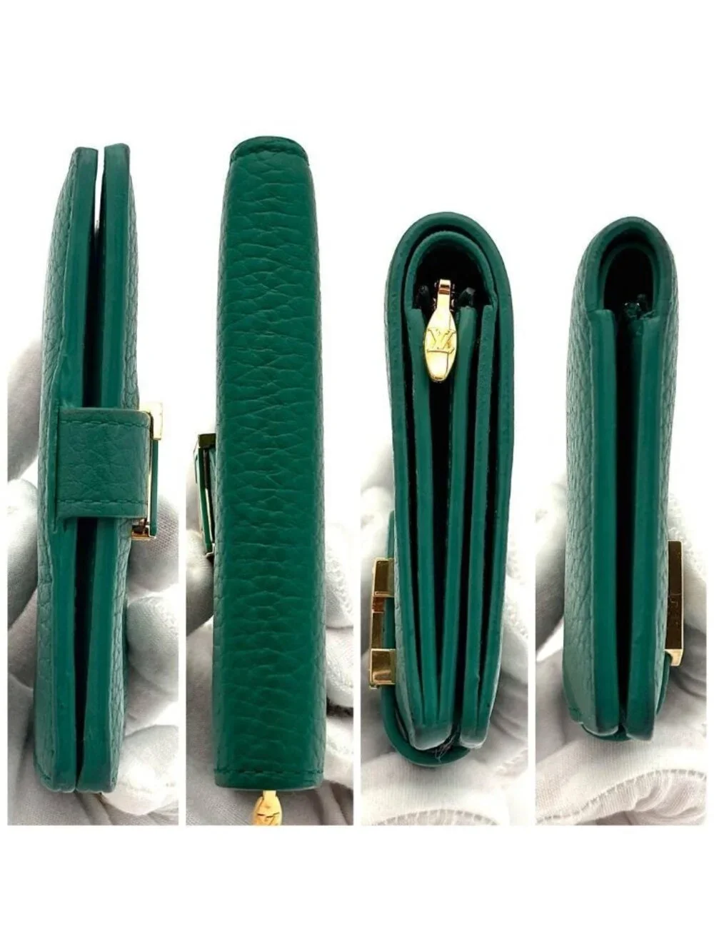 Louis Vuitton Wallet LV Vertical CP Green